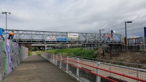 Voortgang bouw liften en hellingbanen station haarlem-Spaarnwoude