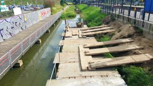 Voortgang bouw liften en hellingbanen station haarlem-Spaarnwoude