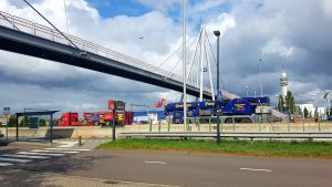 Voortgang bouw liften en hellingbanen station haarlem-Spaarnwoude