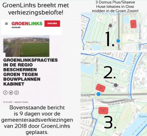 GroenLinks gemeenteraadsverkiezingen 2018